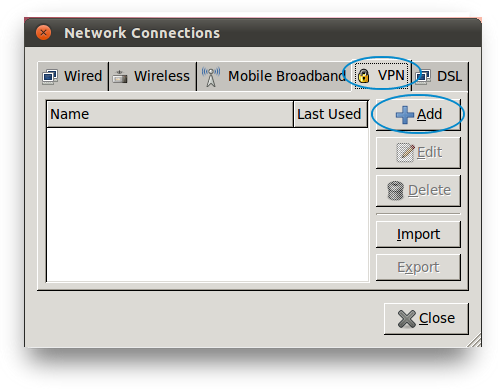 On the Network Connections menu click the 